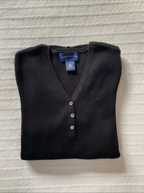 Charter Club Ribbed Cotton Sweater